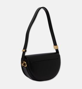 Patou Half-moon Asymmetrical Cut-out Bag, Black, Packshot View