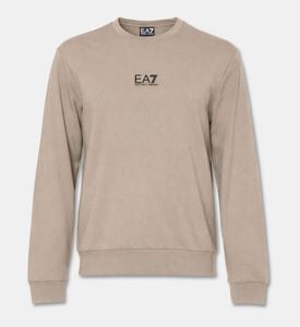 EA7 Cotton Relaxed-fit Sweatshirt, Packshot View