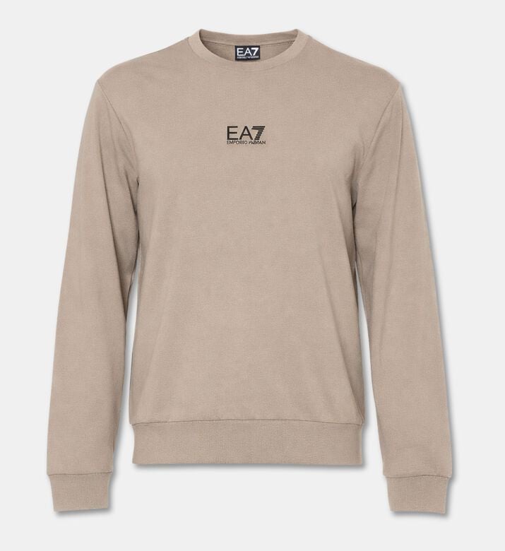 EA7 Cotton Relaxed-fit Sweatshirt, Packshot View