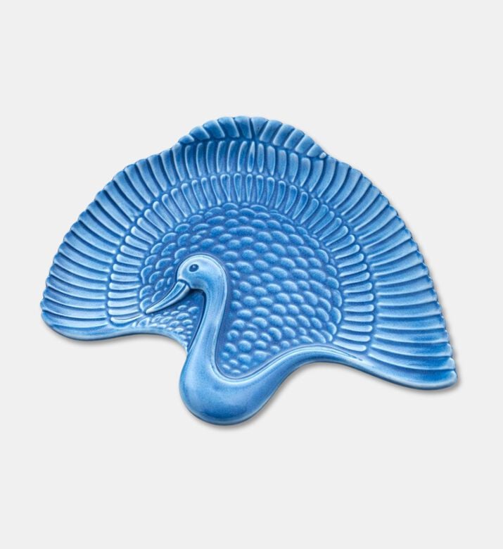 Tohfa Luxe Luxe Feza Artistic Ceramic Feather-shaped Platter, Packshot View
