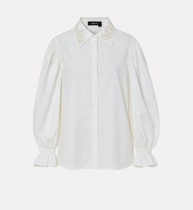 Anouki Embellished Poplin Shirt, Packshot View