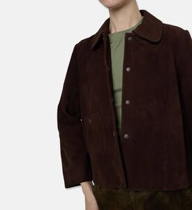 Ba and Sh Milas Suede Jacket, Model View