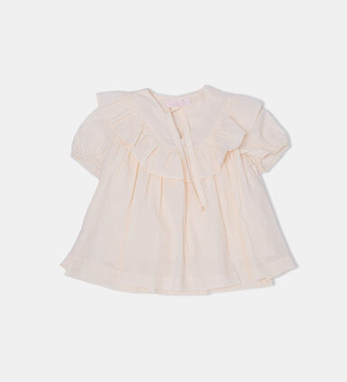 Ophelia Cotton Puffy Sleeves Blouse
