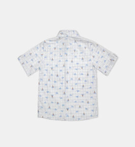 Short-sleeve Print Shirt