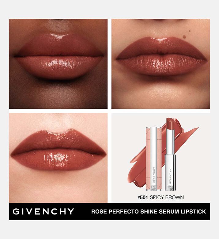 Rose Perfecto Shine Serum Lipstick