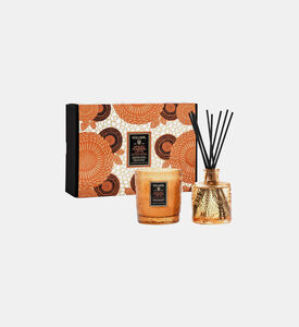 Spiced Pumpkin Candle Diffuser Set
