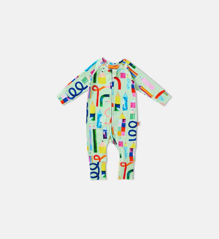 Halcyon Nights Scribble Squad Romper, Packshot View