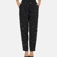 Swarovski Canvas Vegan Pants