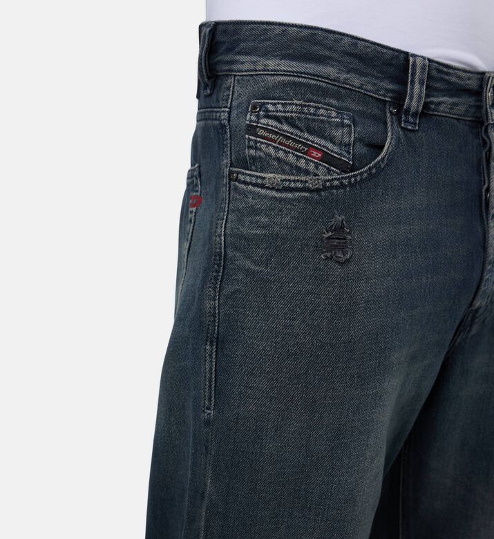 Diesel Slip Pockets Regular-fit Pants, Model View