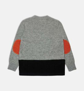 سترة صوفية مقسمة بألوان