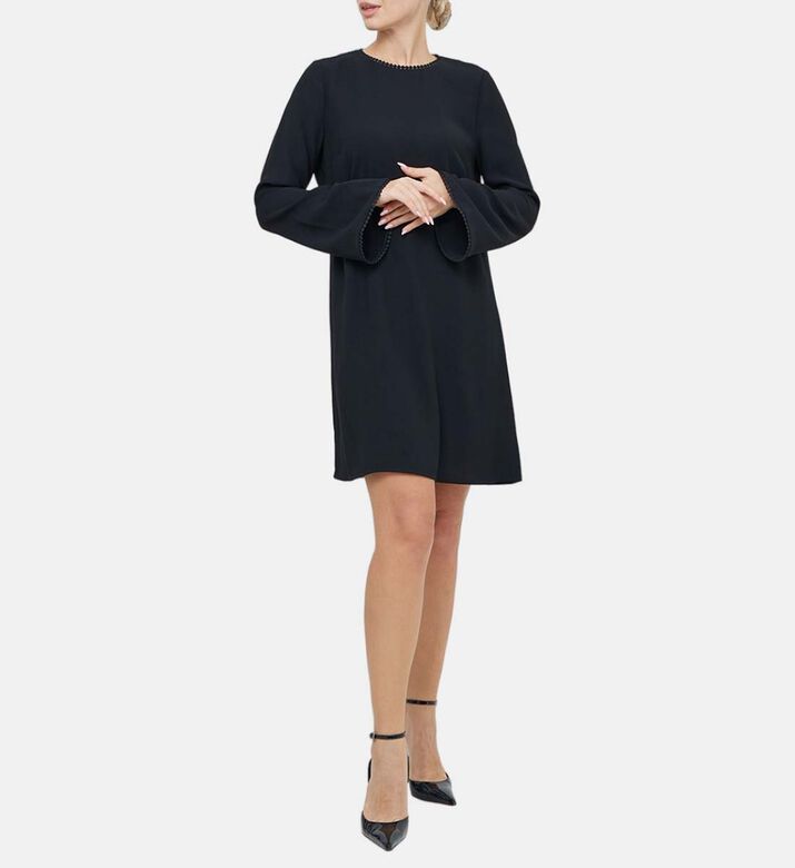 Raja Short Crepe Dress