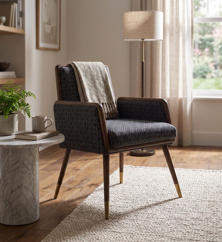 Chehoma Arkitekt Arm Chair, Dark-grey, Packshot View