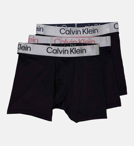 Calvin Klein Logo-print 3-pack Boxer Briefs, Packshot View