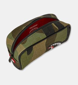 Sprayground Woodland Camo Checkered Pouch, Packshot View