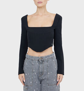 بلوزة موحدة بأكمام طويلة من لوركس