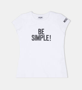 Be Simple Cotton Short Sleeve T-shirt
