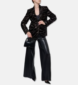 Zadig et Voltaire Embellished Single-button Blazer, Model View