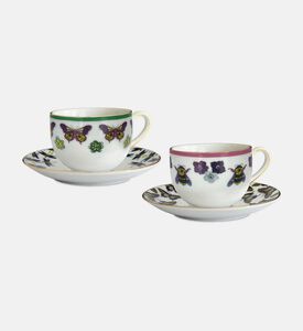 Amazzonia Coffee Cup Saucer Set