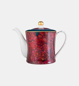إبريق شاي بغطاء من البورسلين من كشمير