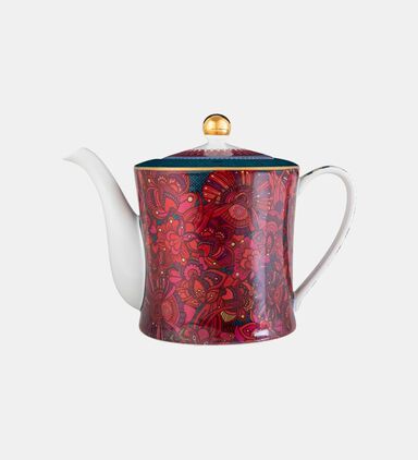 Kashmir Porcelain Lidded Teapot