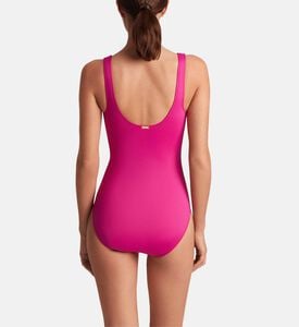 Ring-detail V-neck One-piece Swimsuit Ring-detail V-neck One-piece Swimsuit
