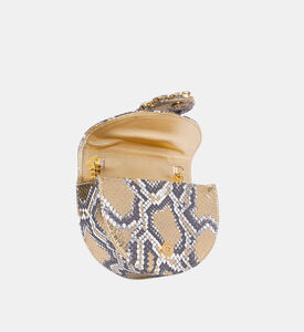 Mini Brigitte Python Shoulder Bag