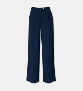 Beatrice B Button Closure Slip Pockets Pants, Packshot View