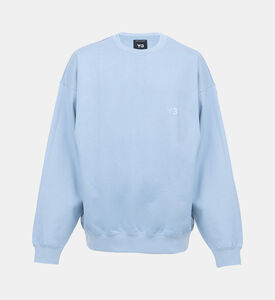 سويت شيرت تيري ناعم بياقة مستديرة