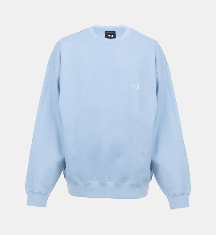 سويت شيرت تيري ناعم بياقة مستديرة