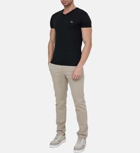 V-neck Pima Cotton Jersey T-shirt