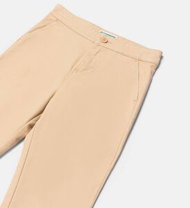 بنطال تويل بخصر قابل للتعديل