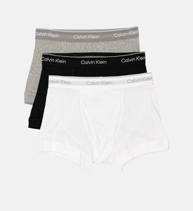 Logo-waist 3-packs Boxers