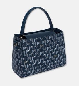 Maya.M Picnic Structured Satchel, Navy, Packshot View