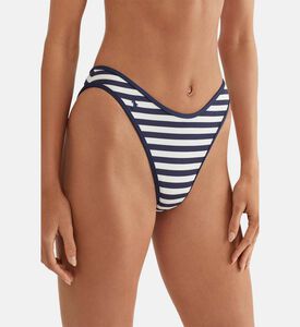 قطع بيكيني سفلية بياقة عميقة بفتحة ساق أعلى الأرداف