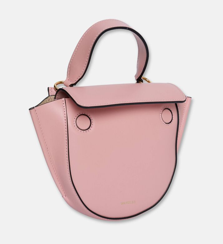 Wandler Hortensia Lizard Piccola Bag, Pink, Packshot View