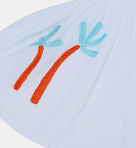 تونيك شاطئ بوجه مبتسم بلون ليمون