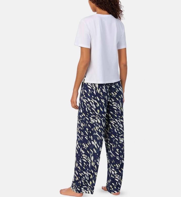 All-over Print Pants Pajama Set