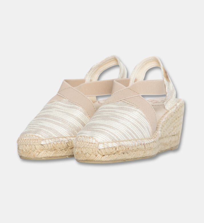 Toni Pons Terra-zr Cotton Blend Mid-wedge Closed-toe Sandal, Packshot View
