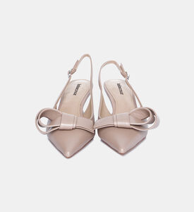 Nappa Leather Med Heel Pumps Nappa Leather Med Heel Pumps