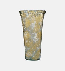 مزهرية زجاجية معاد تدويرها من ماربل مانيا