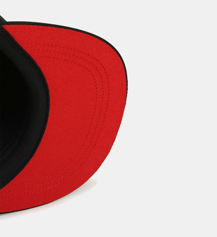 Logo Print Jersey Cap