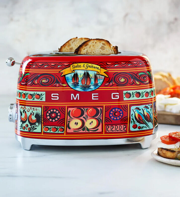 Smeg 2-slice Toaster Dolce And Gabbana, Packshot View
