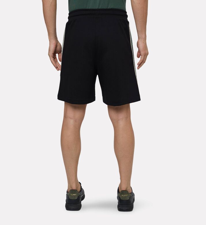 EA7 Cotton-blend Bermuda Shorts, Model View