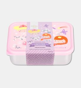 A Little Lovely Company Steel Lunch Box - Princesses, Packshot View