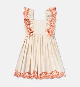 Molo Clementine Sleeves Embroidery Dress, Packshot View