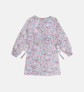 Jules and Juliette Paris All-over Floral-print Flared Dress, Packshot View