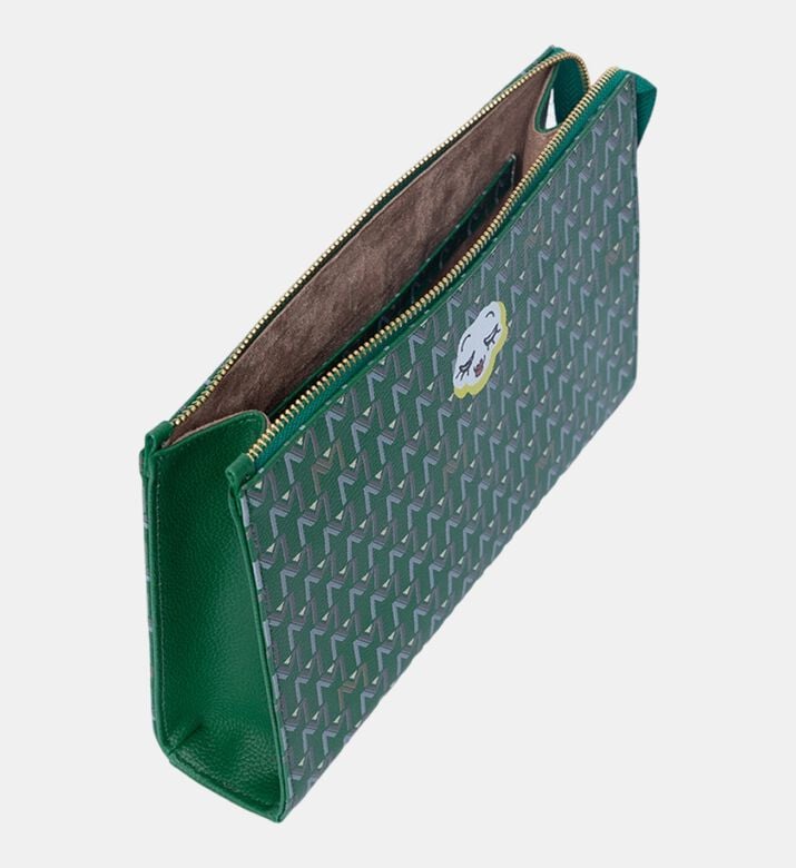 Sleeping Face Yellow On-the-go Clutch Sleeping Face Yellow On-the-go Clutch