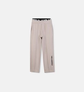 Printed Illustration Jogging Pants