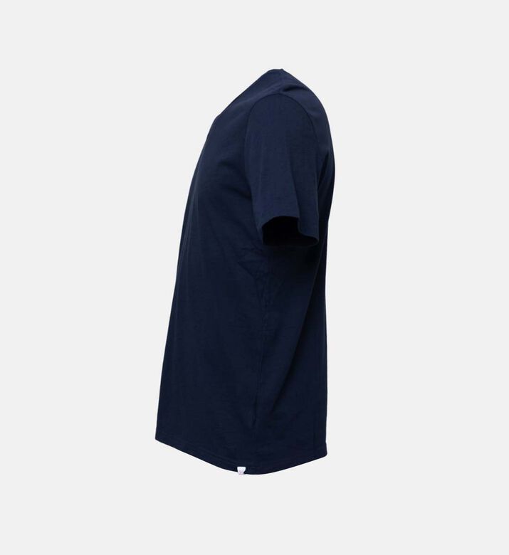 Cotton V-neck Short Sleeve T-shirt