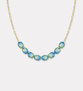 Nomination Oval-cut Ombre Stones Gold-toned Necklace, Packshot View